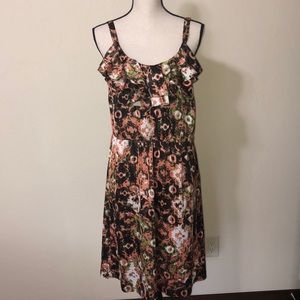 Calvin Klein Black & Pink Dress size Medium